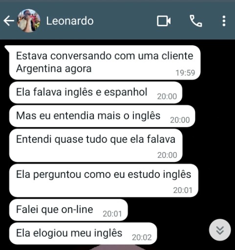 Depoimento de Leonardo
